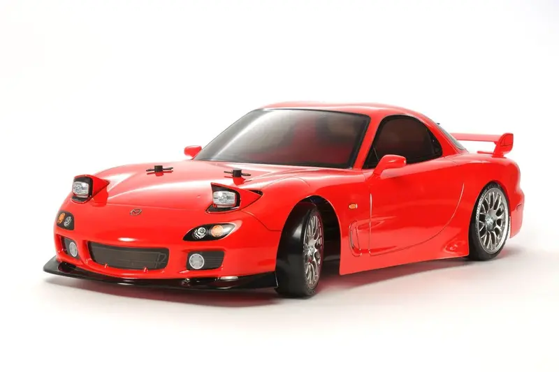 Tamiya - 1/10 Rc Mazda Rx-7 (Fd3s) Kit, W/ Tt02d Chassis, Drift Spec 1