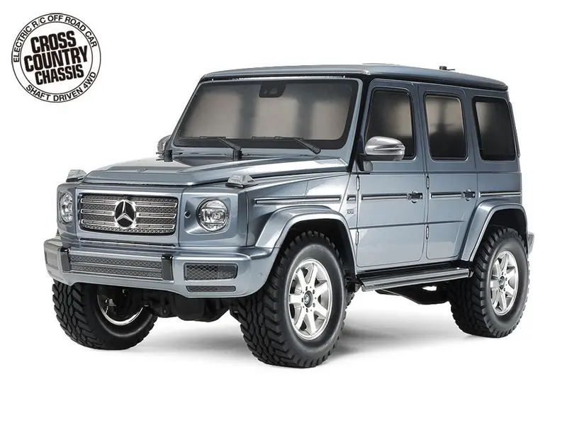 Tamiya - 1/10 Rc Mercedes-Benz G 500 Kit, Cc-02 Chassis Kit 1