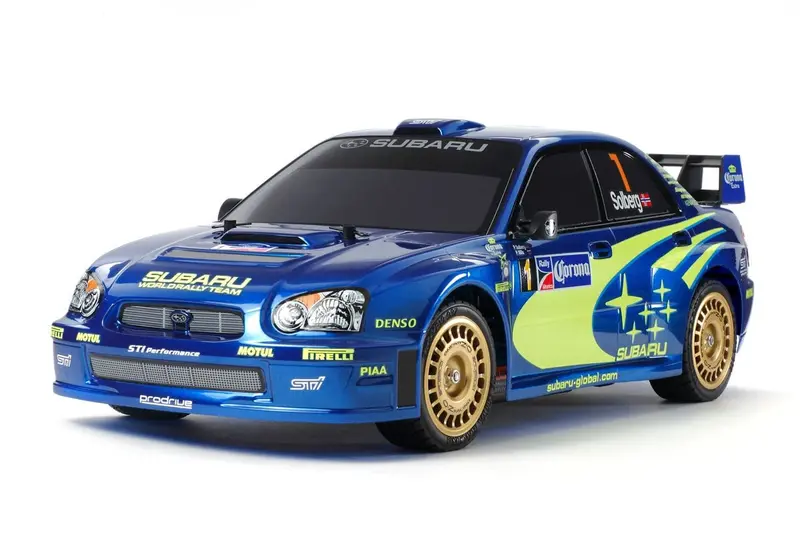Tamiya - 1/10 Rc Subaru Impreza Mexico 2004 0N-Road Kit, With Tt01e Chassis 1