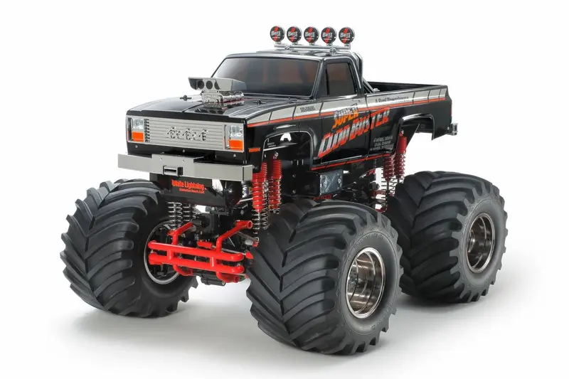 Tamiya - 1/10 Rc Super Clod Buster Kit, Black Edition, Limited Re-Issue 1