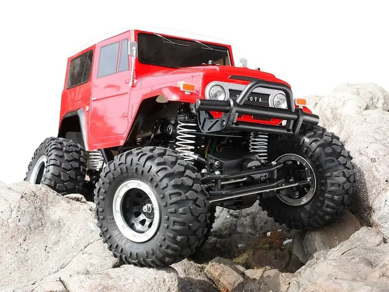 Tamiya - 1/10 Rc Toyota Land Cruiser 40 4Wd Crawler Kit, Cr-01 Chassis 1