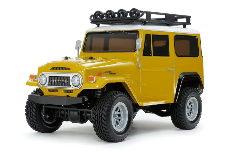 Tamiya - 1/10 Rc Toyota Land Cruiser 40 W/Cc-02 Chassis, Yellow 1