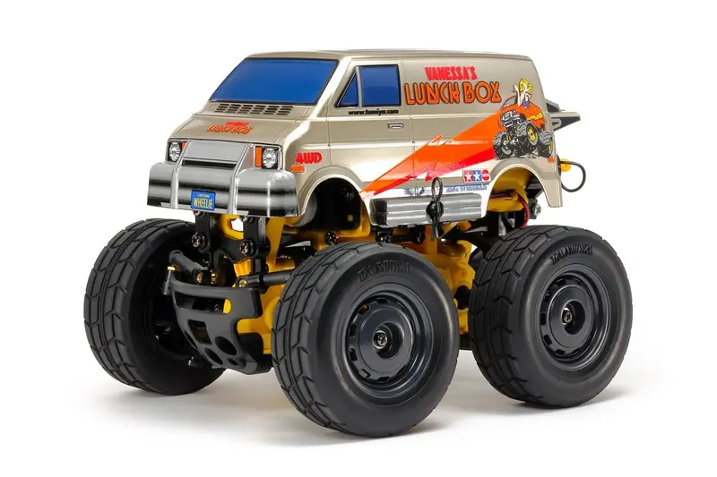 Tamiya - 1/10 Rc X-Sa Lunch Box Gold Edition Truck Kit, W/ Sw-01 Chassis 1