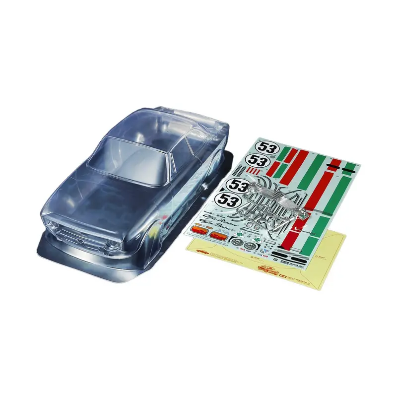 Tamiya - 1/10 Scale R/C Alfa Romeo Sprint Gta Club Racer Body 1