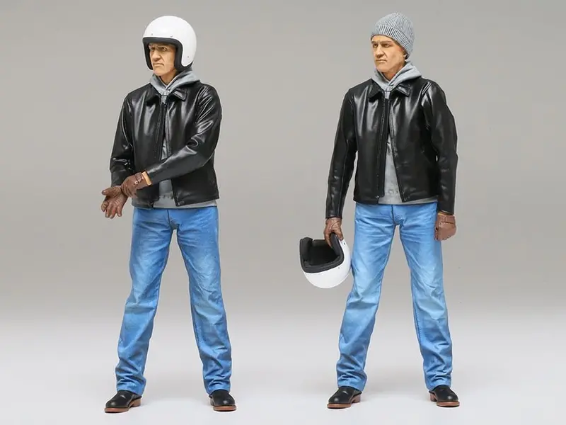 Tamiya - 1/12 Street Motorcycle Rider Plastic Model Kit 1