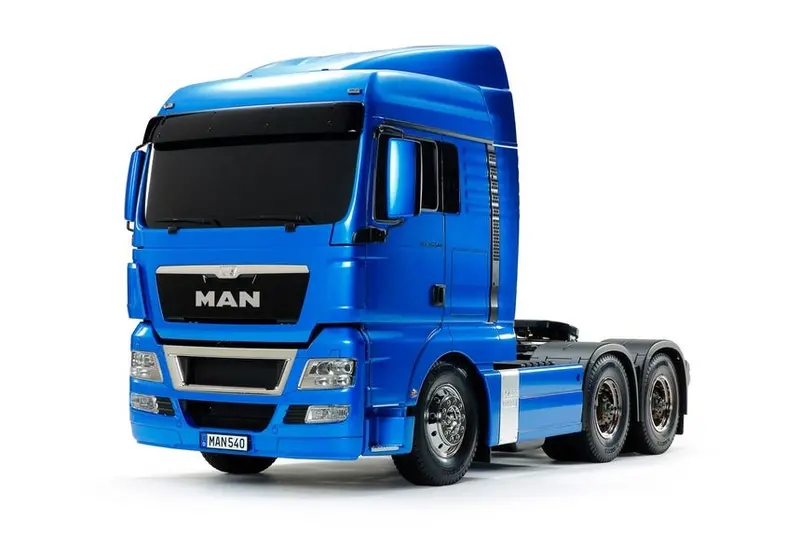 Tamiya - 1/14 Man Tgx 26.540 6X4 Xlx Rc Kit, Light Metalic Blue Edition 1