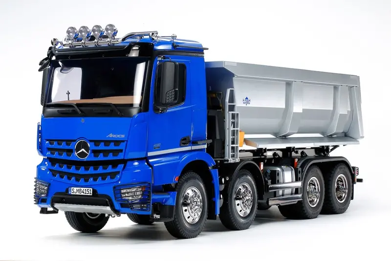 Tamiya - 1/14 Rc Mercedes Benz Arocs 4151 8X4 Tipper Truck Kit 1