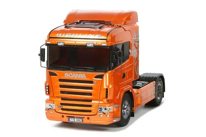 Tamiya - 1/14 Rc Scania R470 Highline, Orange Edition Kit 1