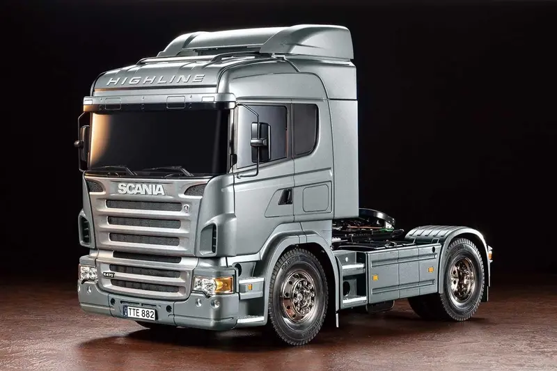 Tamiya - 1/14 Rc Scania R470 Silver Edition Tractor Truck Kit 1