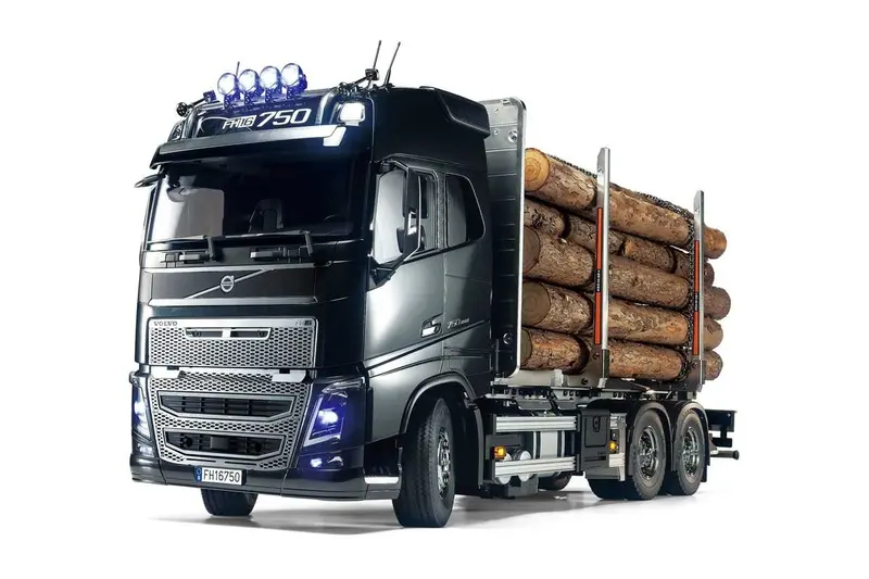 Tamiya - 1/14 Rc Volvo Fh16 Globetrotter 750, 6X4 Timber Truck Kit 1