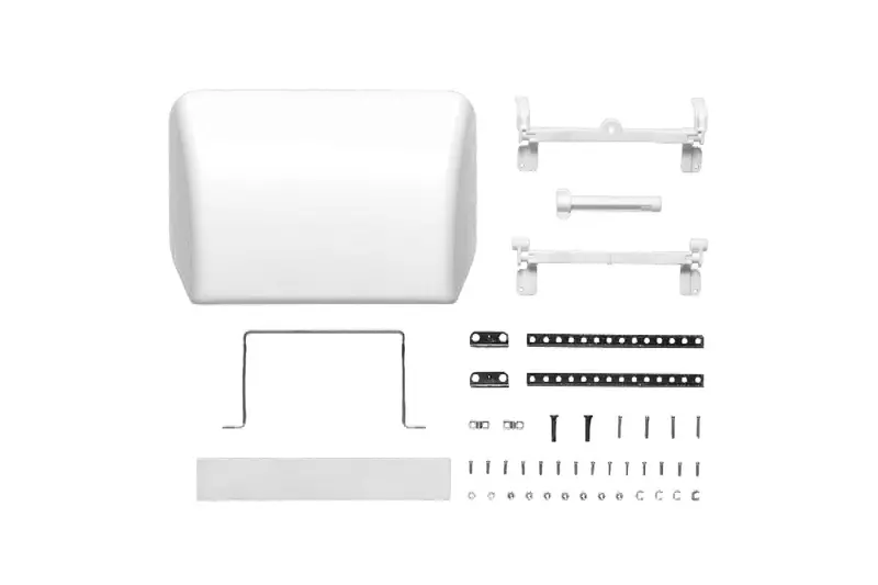 Tamiya - 1/14 Tractor Truck Roof Spoiler, White 1