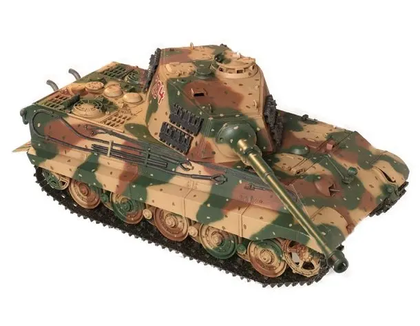 Tamiya - 1/16 Rc King Tiger Production Turret Full Option Kit 1