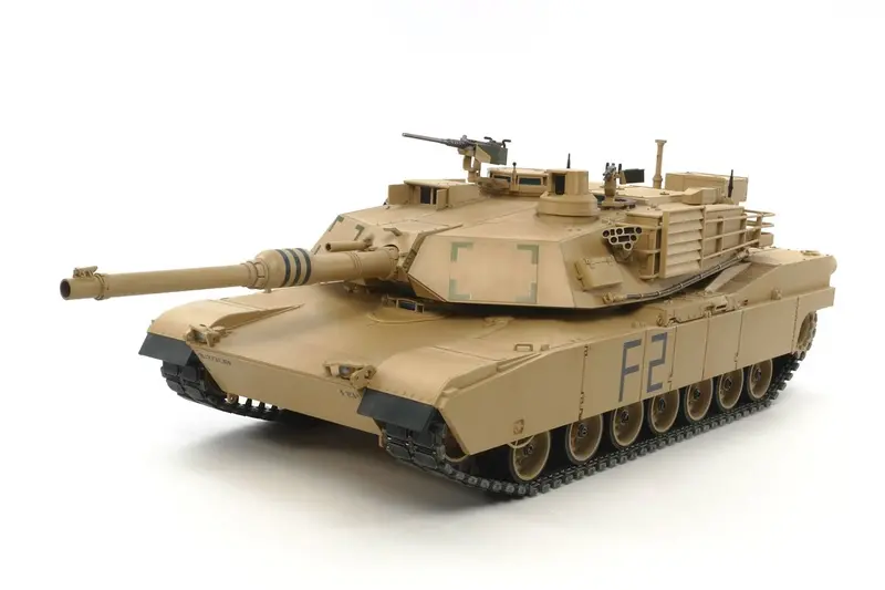 Tamiya - 1/16 Us Abrams M1a2 Tank, Plastic Model Kit 1