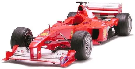 Tamiya - 1/20 Ferrari F1-2000 Plastic Model Kit 1
