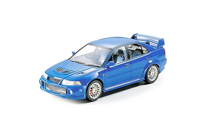 Tamiya - 1/24 Mitsubishi Lancer Evolution Vi Plastic Model Kit 1