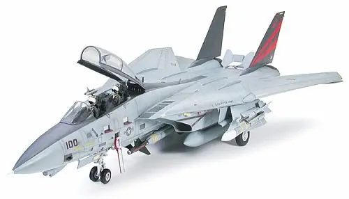Tamiya - 1/32 F-14A Tomcat Black Knights Plastic Model Airplane Kit 1