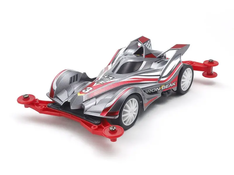 Tamiya - 1/32 Jr Mini 4Wd Iron Beak Kit W/ Vz Chassis 1