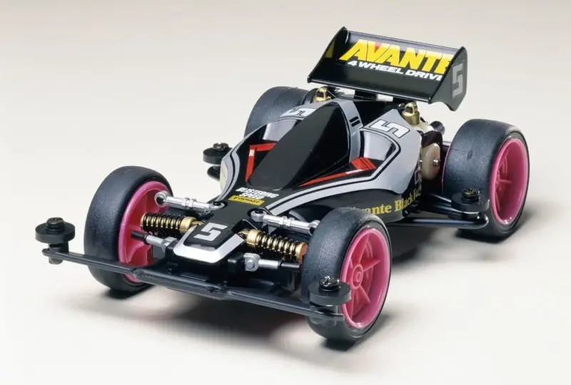 Tamiya - 1/32 Jr Racing Mini 4Wd Avante Black Special Kit 1