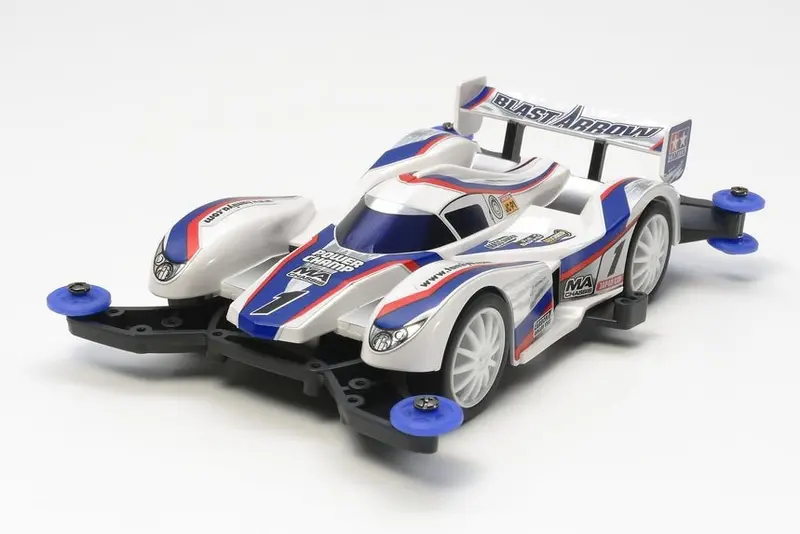 Tamiya - 1/32 Jr Racing Mini 4Wd Blast Arrow Kit, W/ Ma Chassis 1