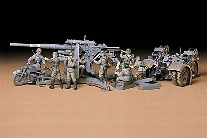 Tamiya - 1/35 German 88Mm Gun Flak 36.37 Plastic Model Kit 1