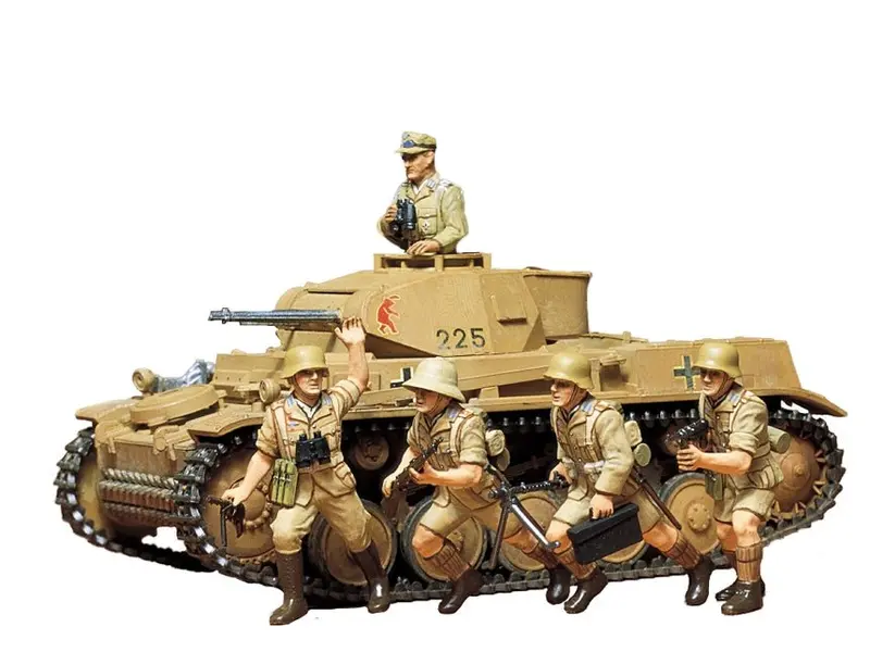 Tamiya - 1/35 German Pzkpfw Ii Plastic Model Kit 1