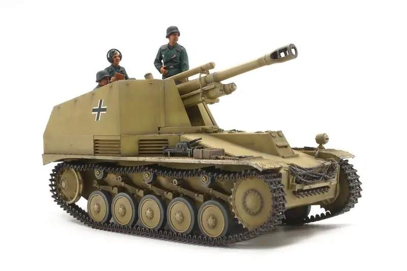 Tamiya - 1/35 German Self-Propelled Howitzer Plastic Model Kit 1