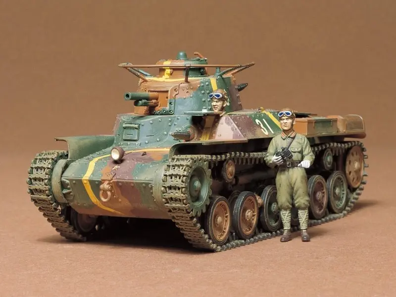 Tamiya - 1/35 Japanese Tank Type 97 Plastic Model Kit 1