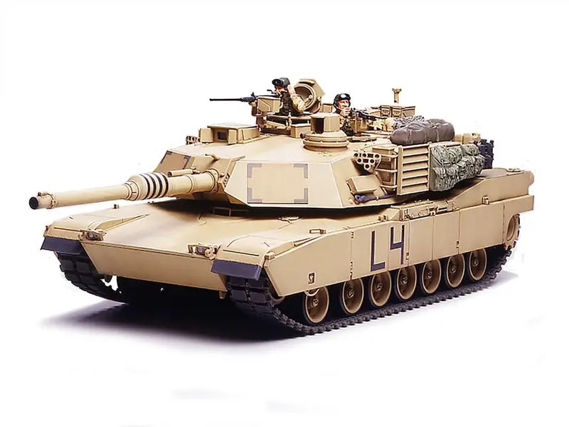 Tamiya - 1/35 M1a2 Abrams Main Battle Tank Plastic Model Kit 1