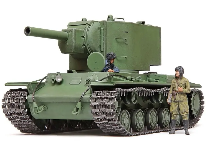 Tamiya - 1/35 Russian Heavy Tank Kv-2, Plastic Model Kit 1