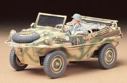 Tamiya - 1/35 Schwimmwagen Type 166 Plastic Model Kit 1