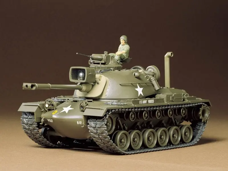 Tamiya - 1/35 U.S. M48a3 Patton Tank Plastic Model Kit 1