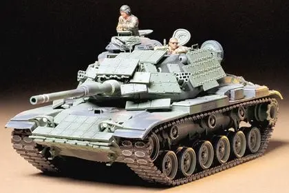 Tamiya - 1/35 U.S. Marine M60a1 Tank Plastic Model Kit 1