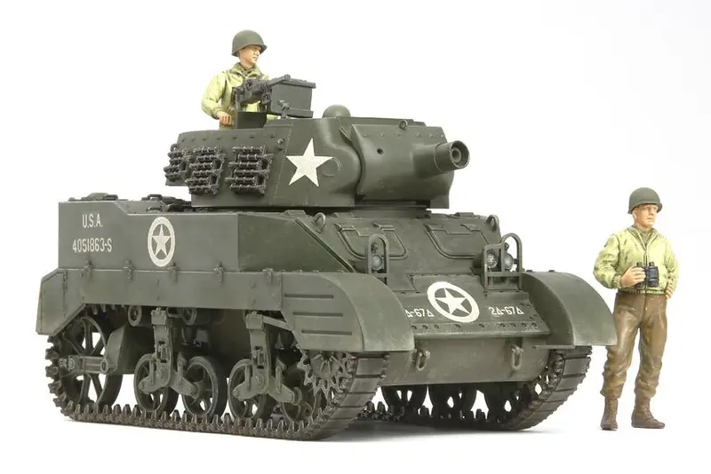 Tamiya - 1/35 Us Howitzer Motor Carriage M8 Plastic Model Kit 1