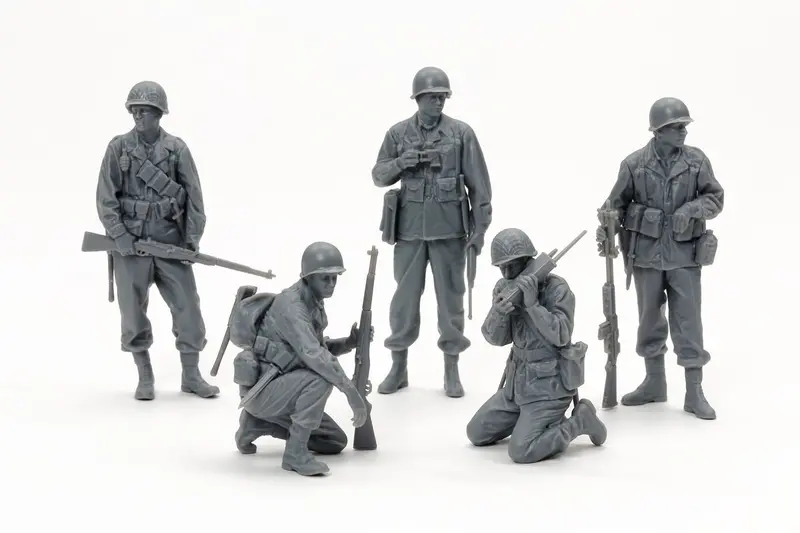 Tamiya - 1/35 Us Infantry Scout Plastic Model Set 1