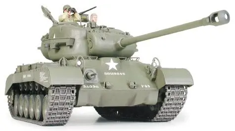 Tamiya - 1/35 Us Medium Tank M26 Pershing Plastic Model Kit 1