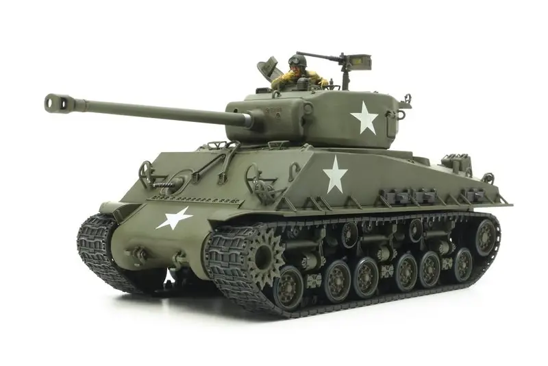 Tamiya - 1/35 Us Medium Tank M4a3e8 Sherman Plastic Model Kit 1