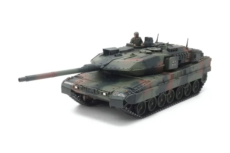 Tamiya - 1/48 German Main Battle Tank Leopard 2 A7v Plastic Model 1