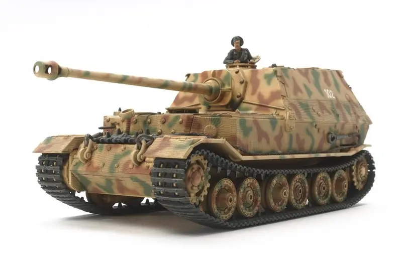 Tamiya - 1/48 German Tank Destroyer Elefant Plastic Model Kit 1