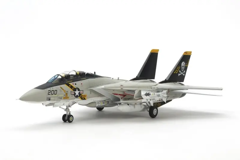 Tamiya - 1/48 Grumman F-14A Tomcat Plastic Model Airplane Kit 1