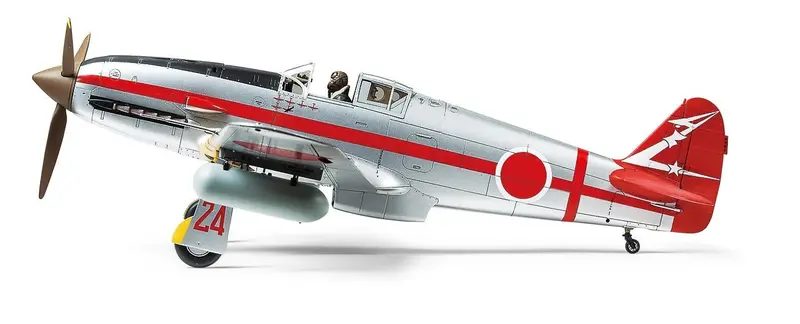 Tamiya - 1/48 Kawasaki Ki-61-Id Hien (Tony) Plastic Model Airplane Kit 1
