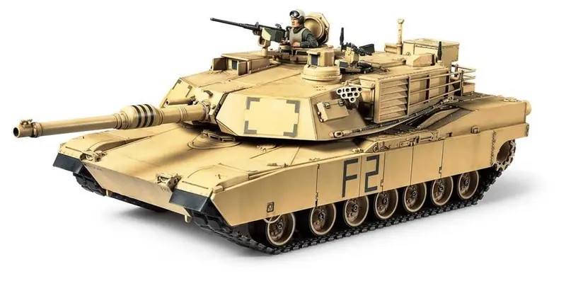 Tamiya - 1/48 M1a2 Abrams Plastic Model Kit 1