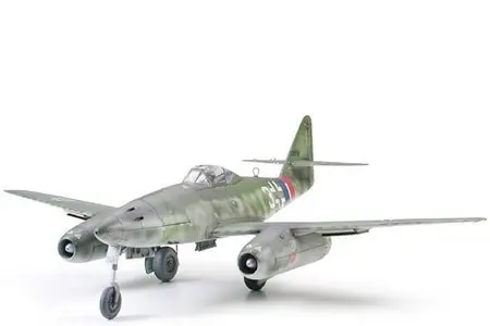 Tamiya - 1/48 Messerschmitt Me262 A-1A Plastic Model Airplane Kit 1