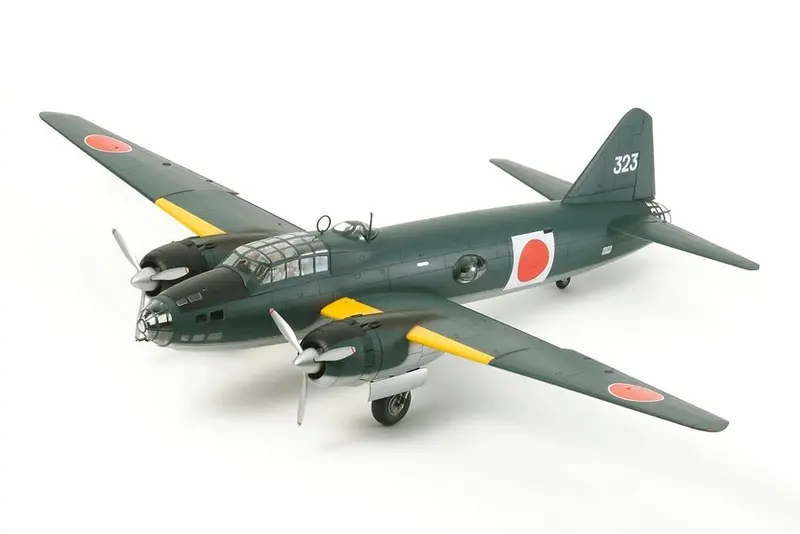 Tamiya - 1/48 Mitsubishi G4m1 Model 11 - Admiral Yamamoto Transport W/17 Figures 1