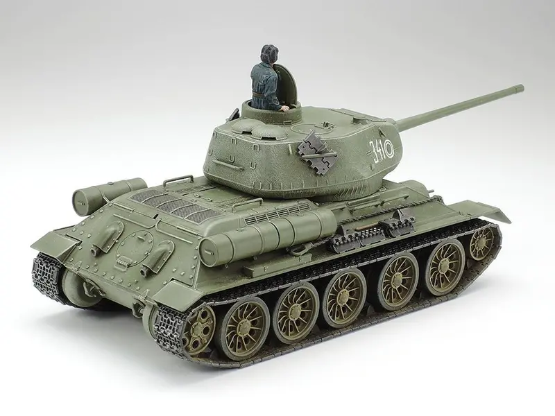 Tamiya - 1/48 Russian Med Tank T34/85 Plastic Model Kit 2