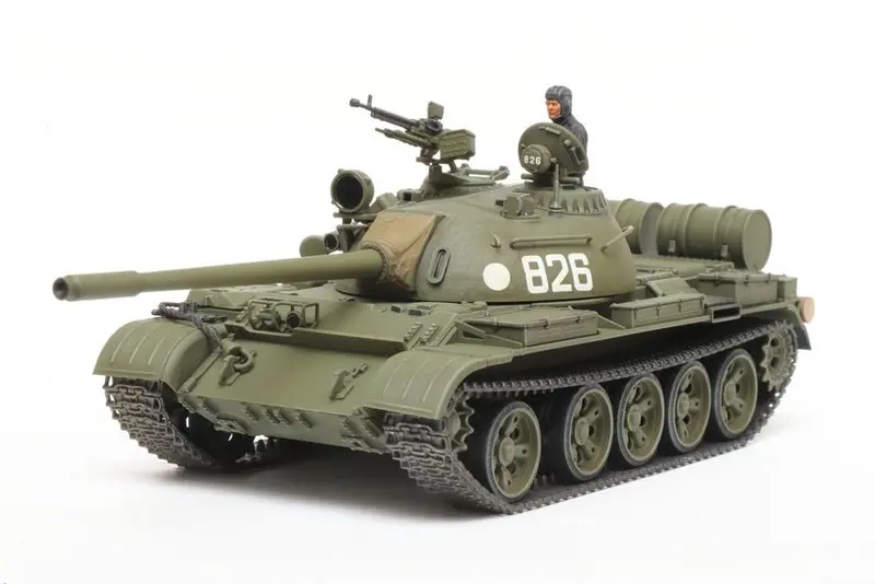 Tamiya - 1/48 Russian Medium Tank T-55 Plastic Model Kit 1