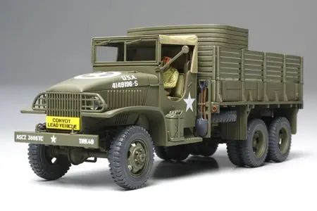 Tamiya - 1/48 Us 2.5 Ton 6X6 Cargo Truck Plastic Model Kit 1