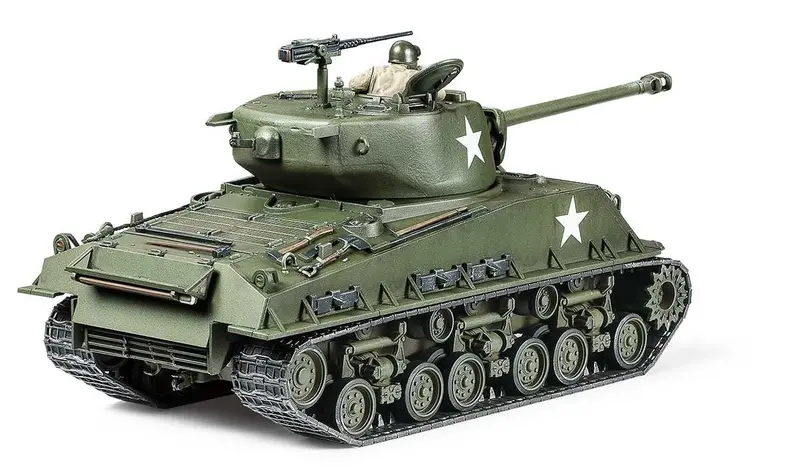 Tamiya - 1/48 Us Medium Tank M4a3e8 Sherman Plastic Model Kit 2