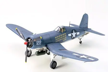 Tamiya - 1/48 Vought F4u-1A Corsair Plastic Model Airplane Kit 1