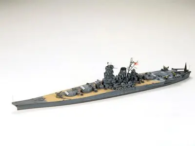 Tamiya - 1/700 Japanese Battleship Yamato Plastic Model Kit 1