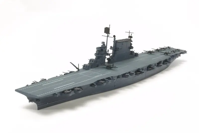 Tamiya - 1/700 Us Aircraft Carrier Saratoga Plastic Model Kit 1